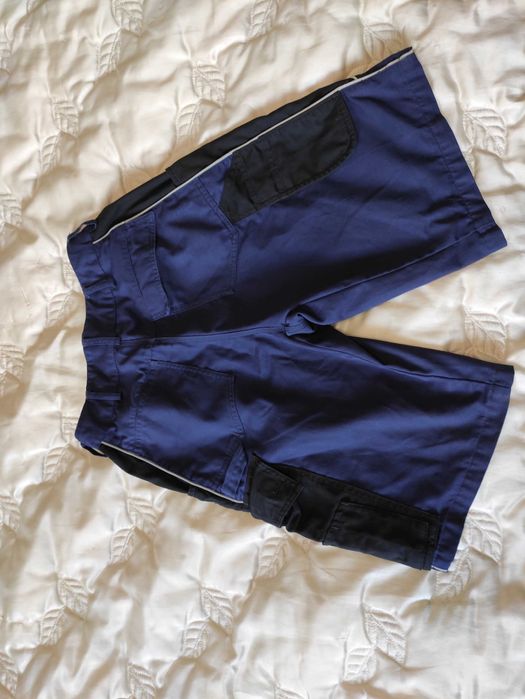 Męskie krótkie spodenki robocze i polo Engelbert Strauss r. 46 bdb