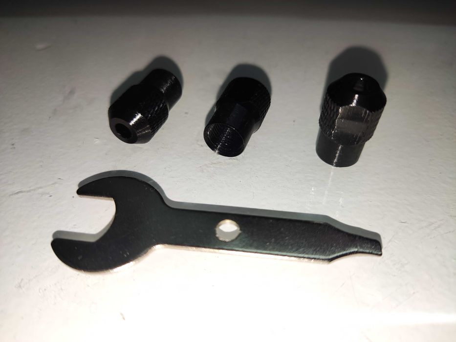 Porcas em Liga de Zinco para Mandril Dremel