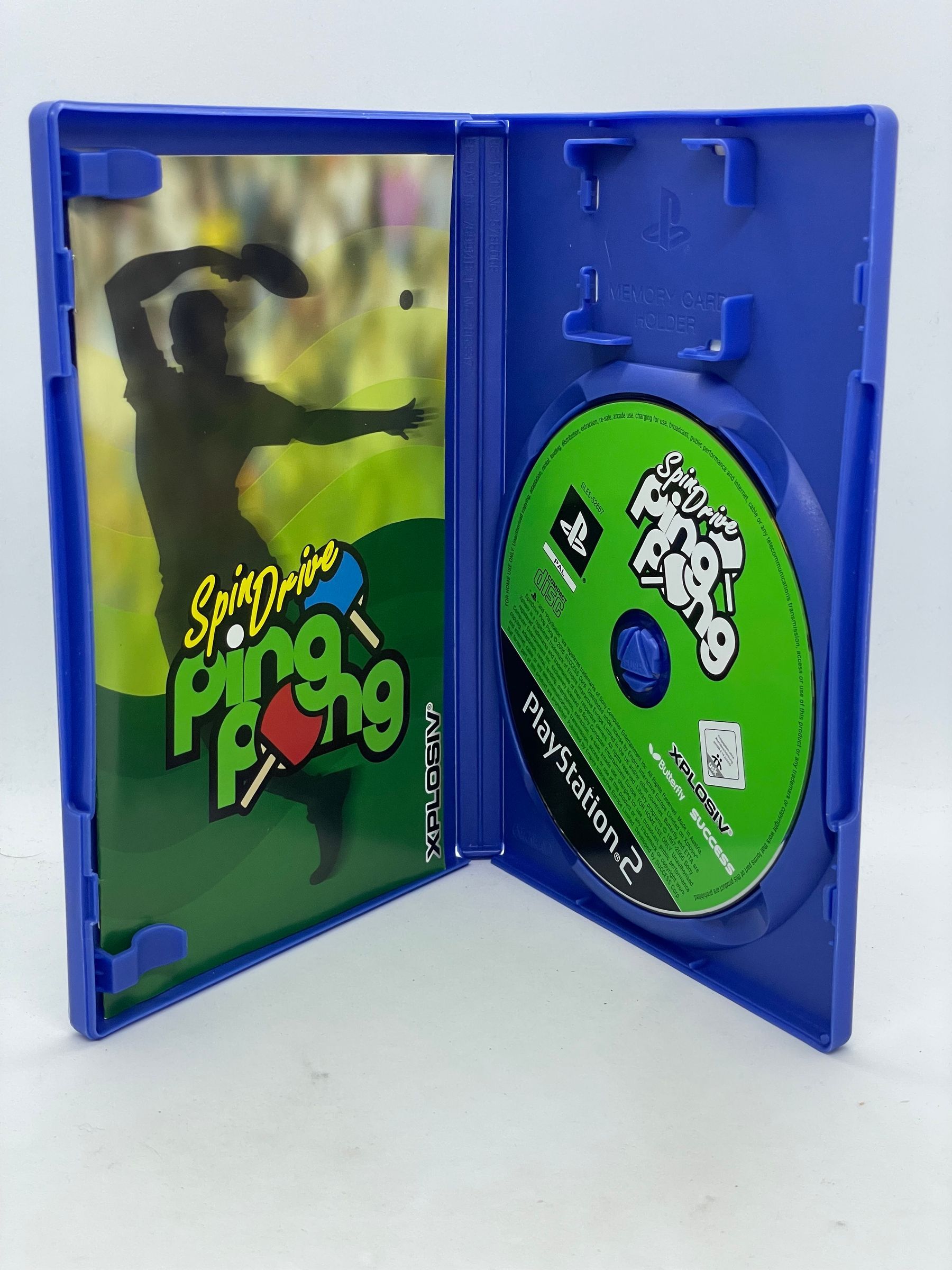 SpinDrive Ping Pong PS2 Po Angielsku