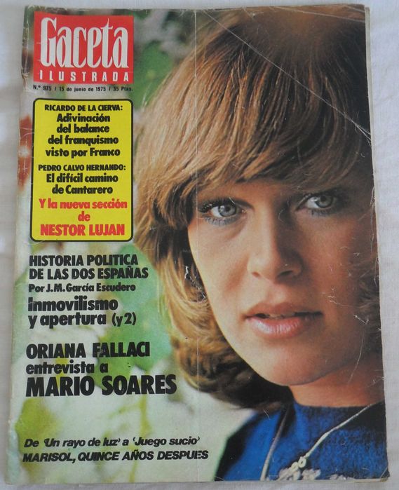 Paris-Match/Gaceta Ilus. PREC/Verão Quente/Oriana Fallaci-Mário Soares