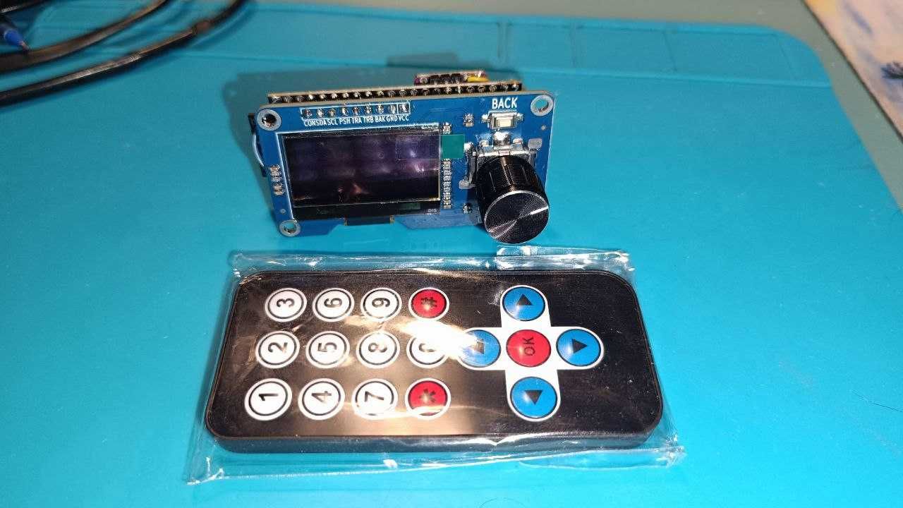 Интернет радио. Ё-радио ESP32-S3. LED Дисплей 1.3 дюйма. Энкодер и ДУ.