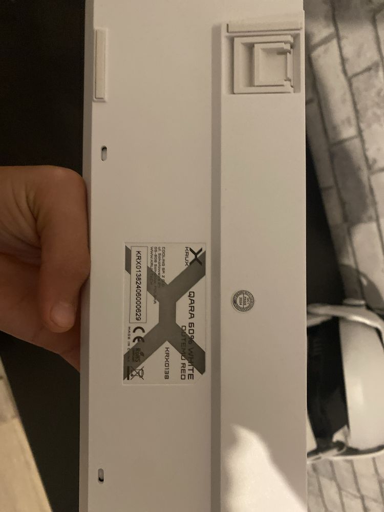 Klwiatura krux qara 60 plus myszka genesis krypton 555