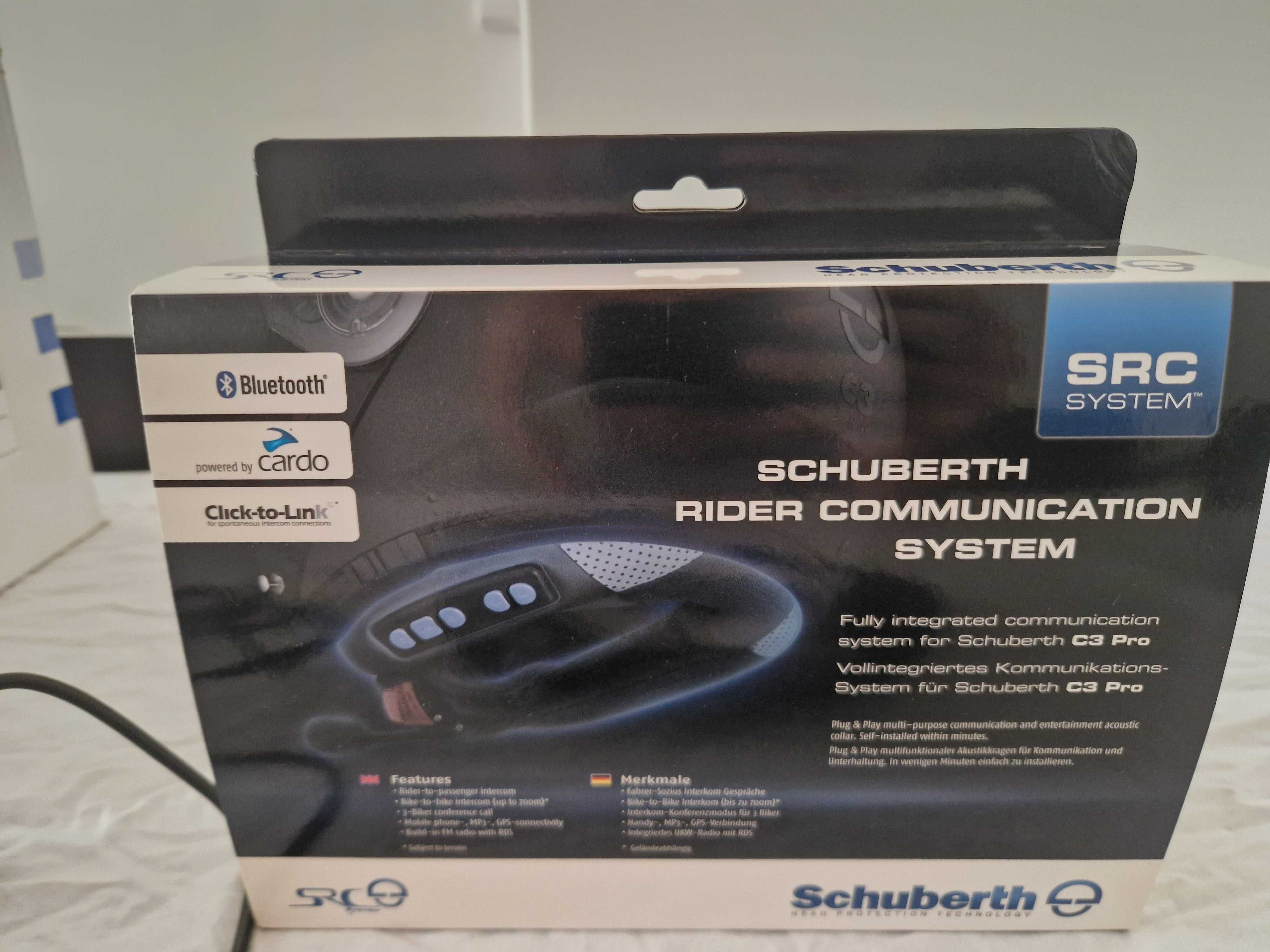 Capacete Modular Schubert C3 Pro, tamanho M + Intercom SRC integrado