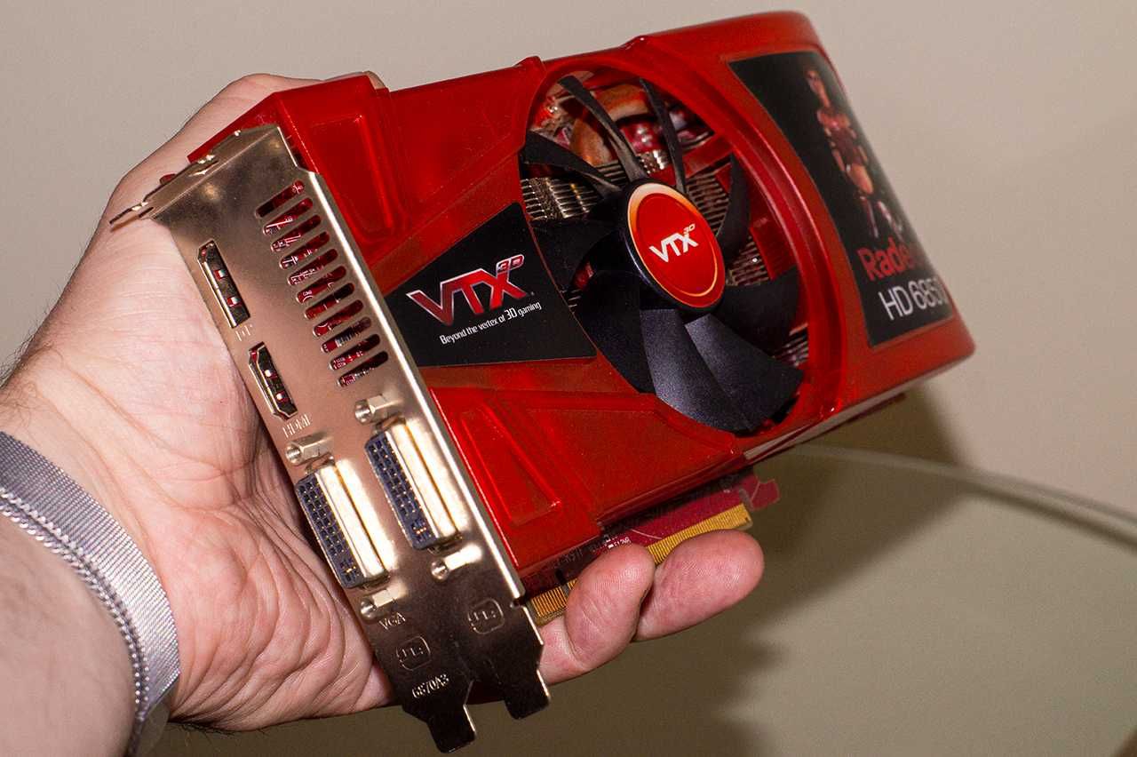‼️Відеокарта VTX3D PCI-E Radeon HD 6850 1Gb GDDR5 256bit DVI, HDMI, DP