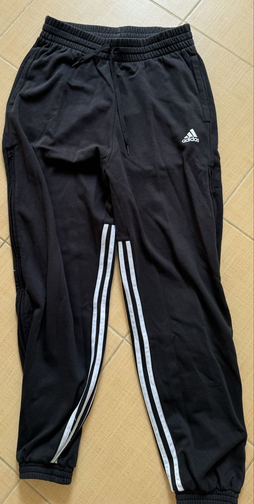 dresy adidas z rozpinana nogawka