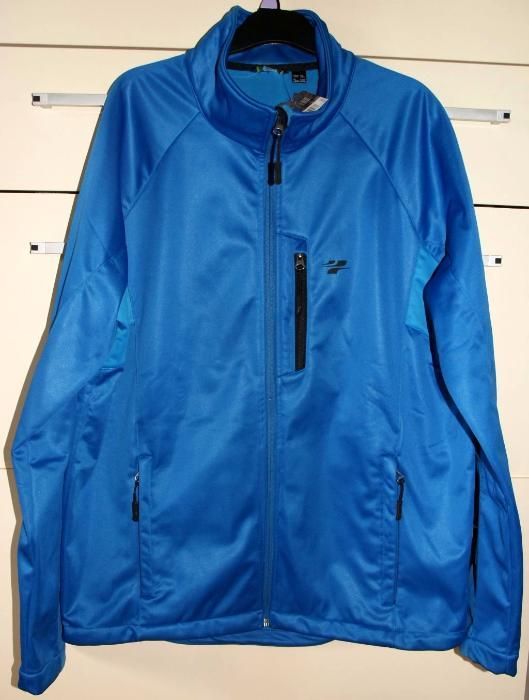 Kurtka nowa męska softshell CRIVIT, L, szafirowa