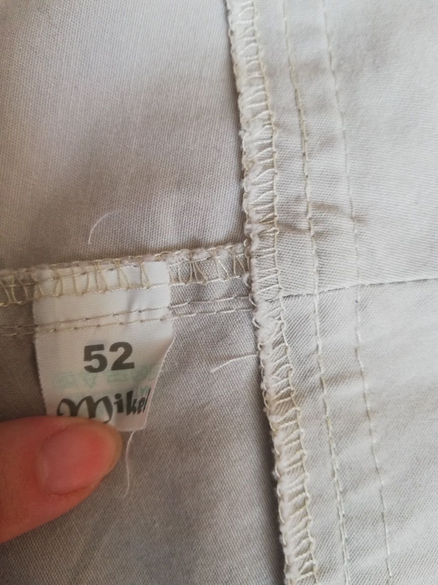 Rybaczki, spodnie za kolano Bawełniane Mikel XXXL Nowe