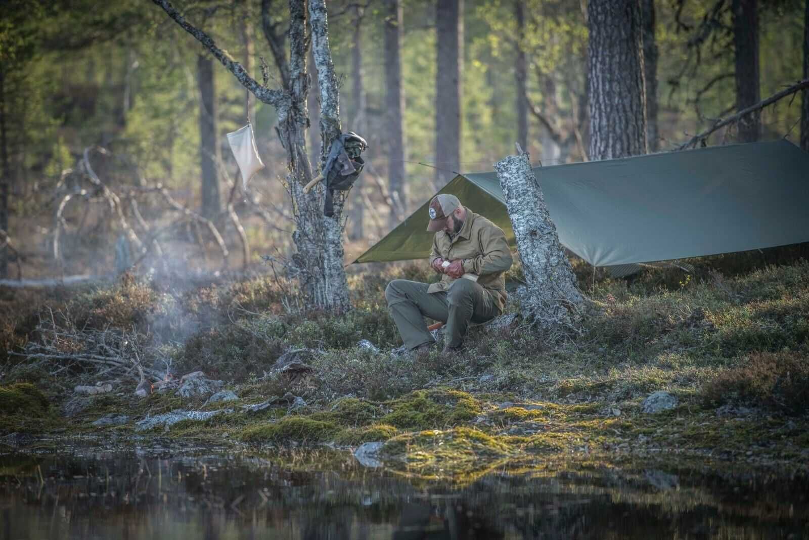 HELIKON-TEX SUPERTARP PO-STP-PO тент в сумке накидка дождевик  mil tec