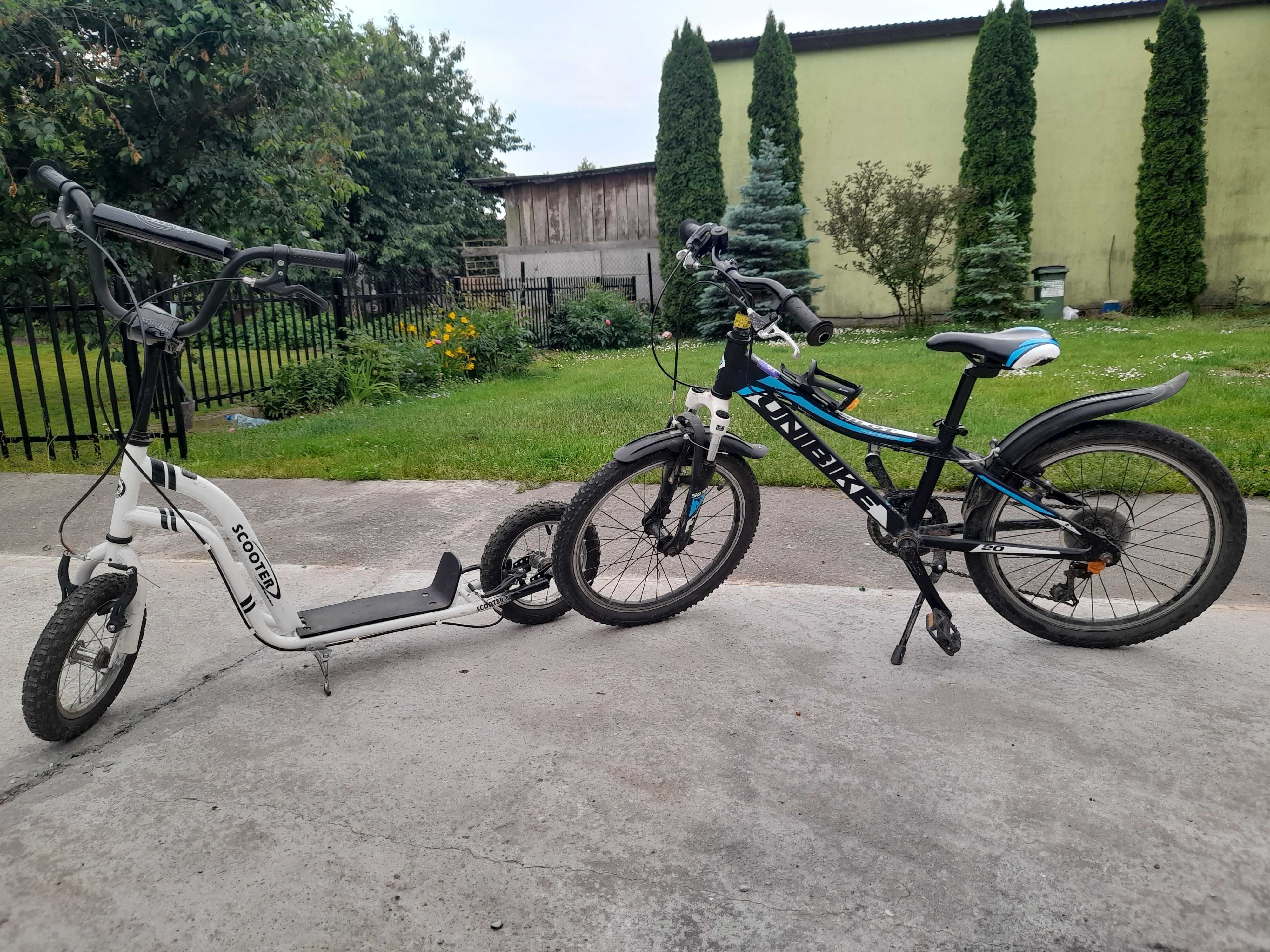 Rower unibike Pilot i hulajnoga Scooter