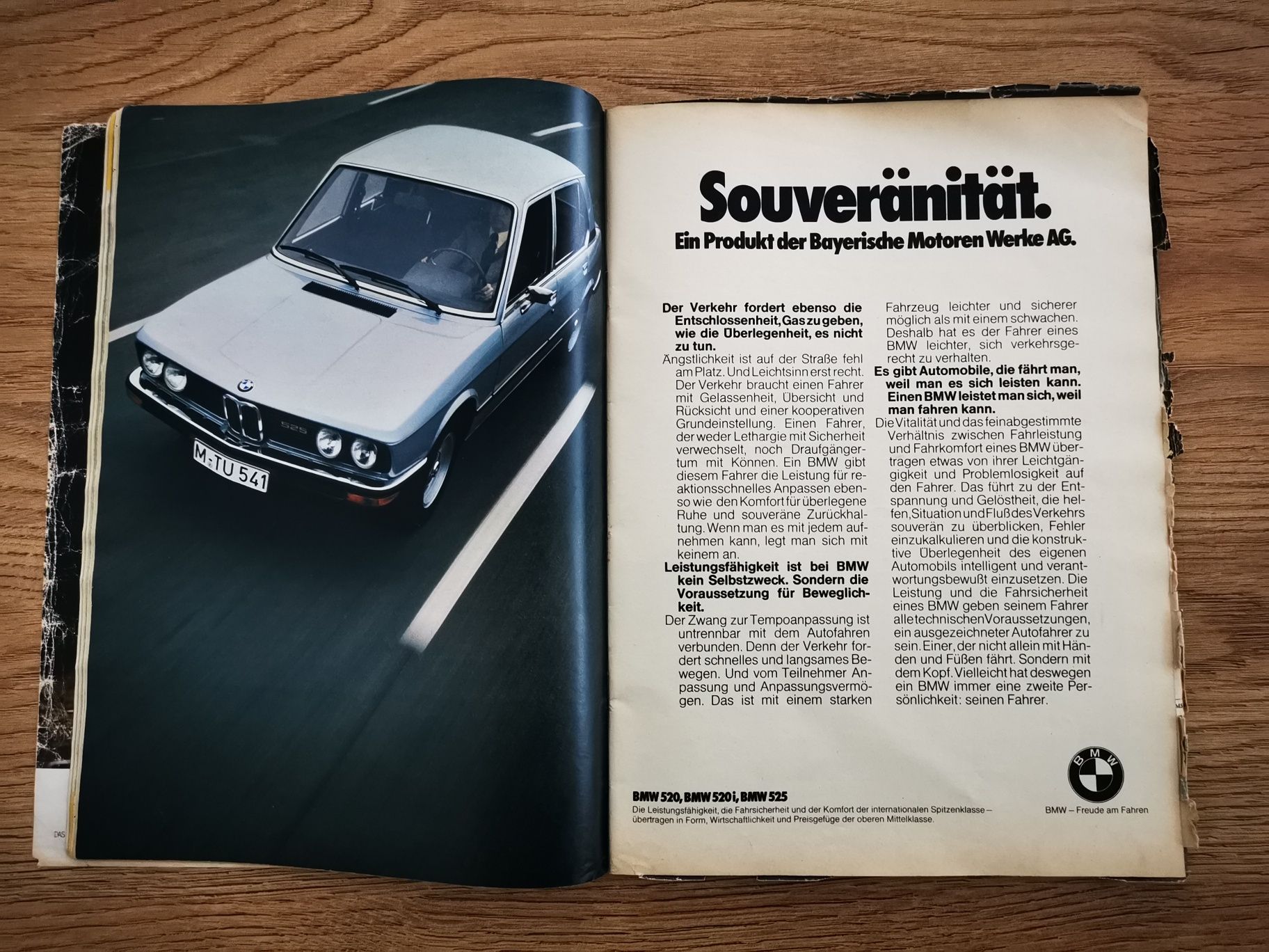 Czasopismo Auto Motor und Sport - maj 1974 roku (j. niemiecki)