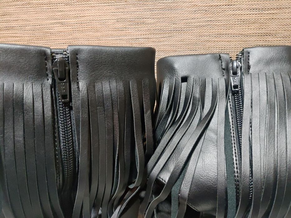 Ботинки стрипы тройки чёрные Pleaser 36 размер новые