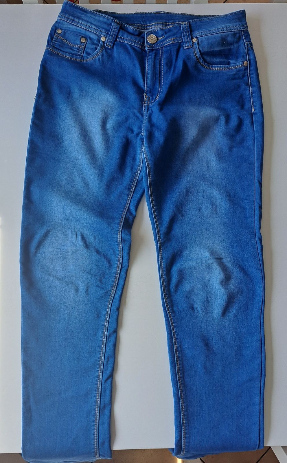 Damskie spodnie jeansowe BB.S Jeans rozm. 38