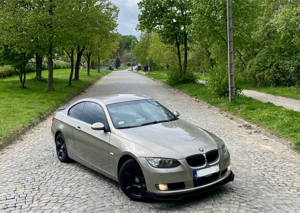 BMW e92 Coupe 2.0 benzyna,seria 3 320i,e92,felgi styling,skóry