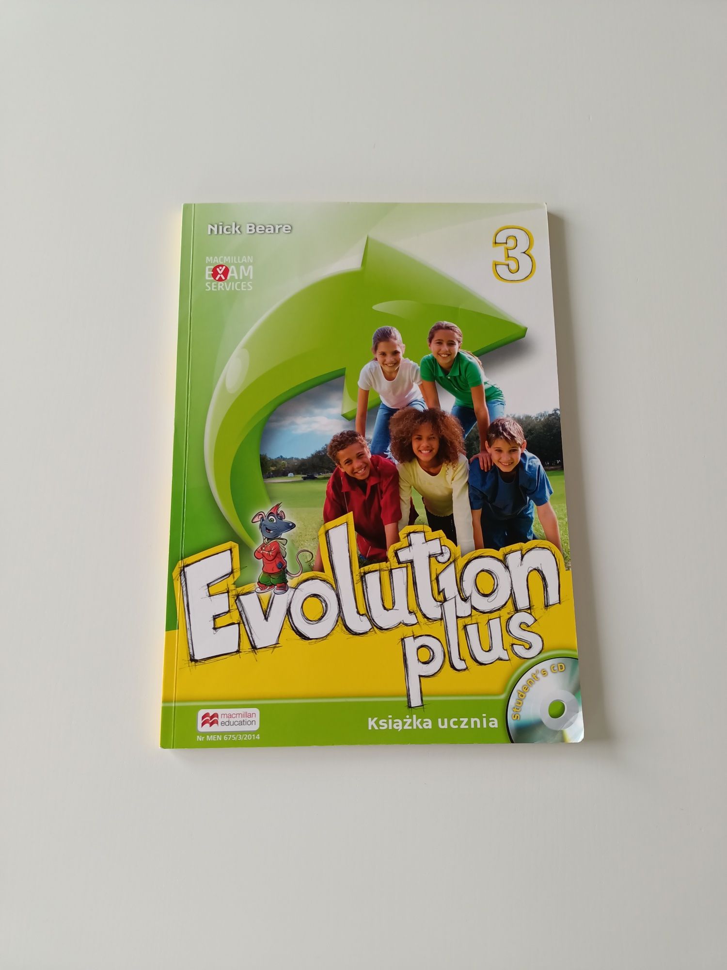 Evolution plus 3 książka ucznia dla klasy 4-6