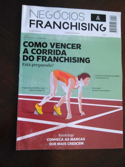Vendo 6 exemplares sequenciais da Revista Negócios Franchising*