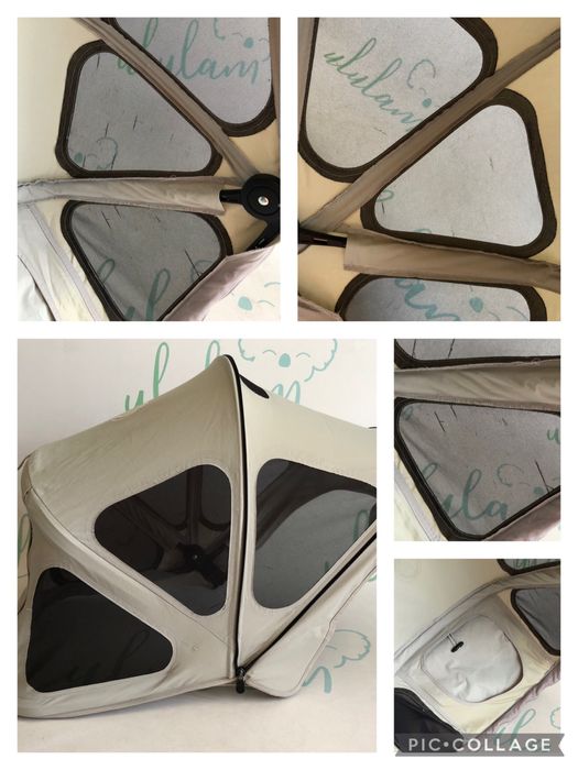 Bugaboo Donkey letnia budka przeciwsłoneczna Arctic Grey x2