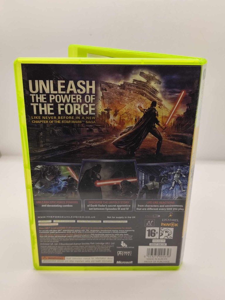 Star Wars Force Unleashed Xbox nr 0026