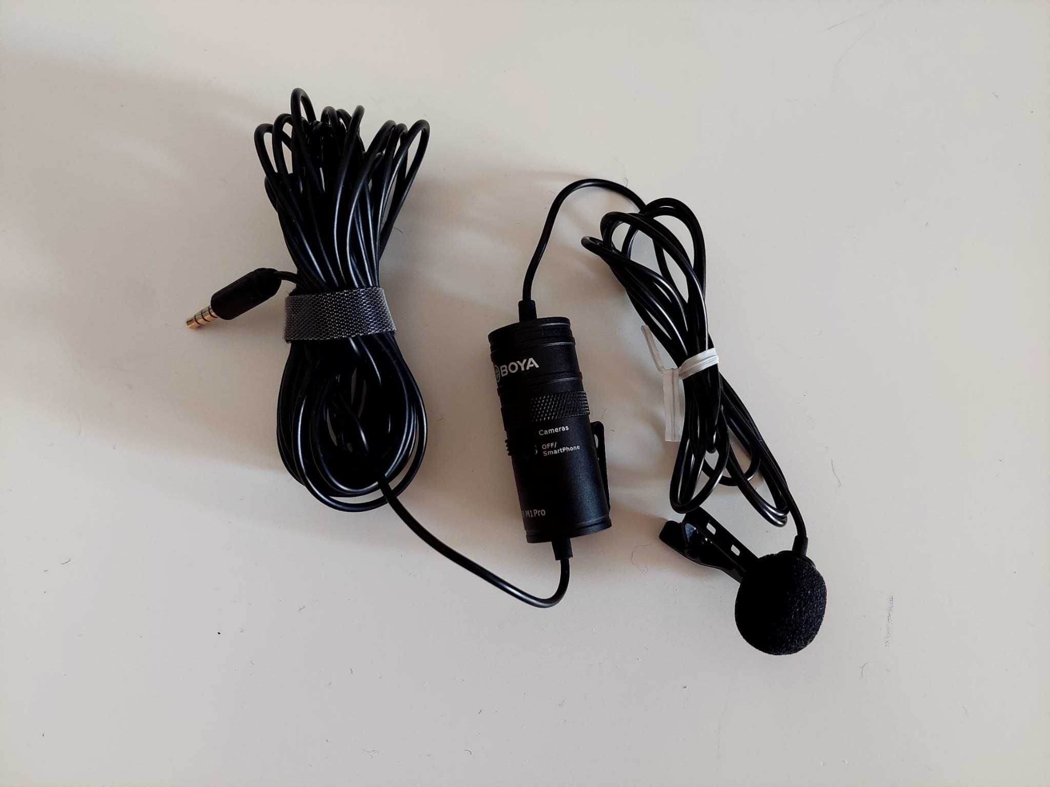 Gravador Zoom H1N + Micro lapela Boya
