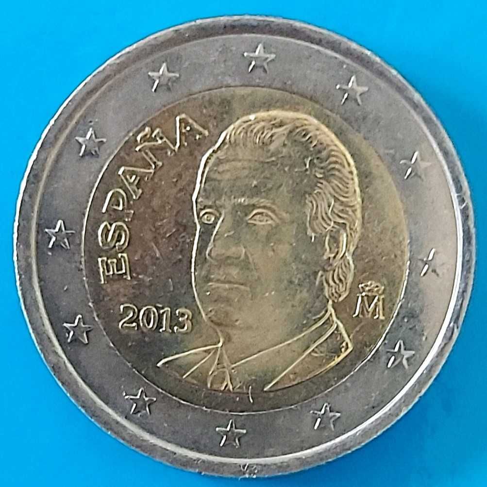 2 Euros de 2013, de Espanha, Rei Juan Carlos I