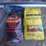 Brykiet + rozpałka gratis