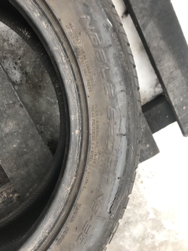 Nankang 215/55r17 пара літо резина шини б/у склад