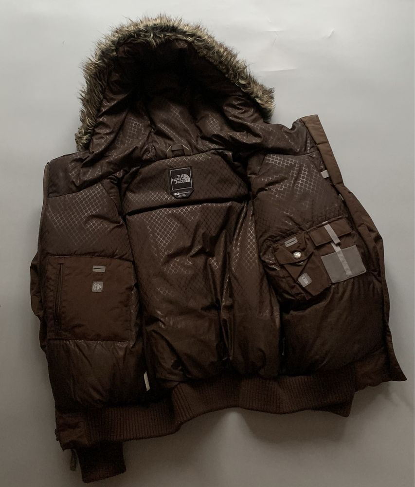 Пуховик куртка The North face 700 hyvent down jacket brown