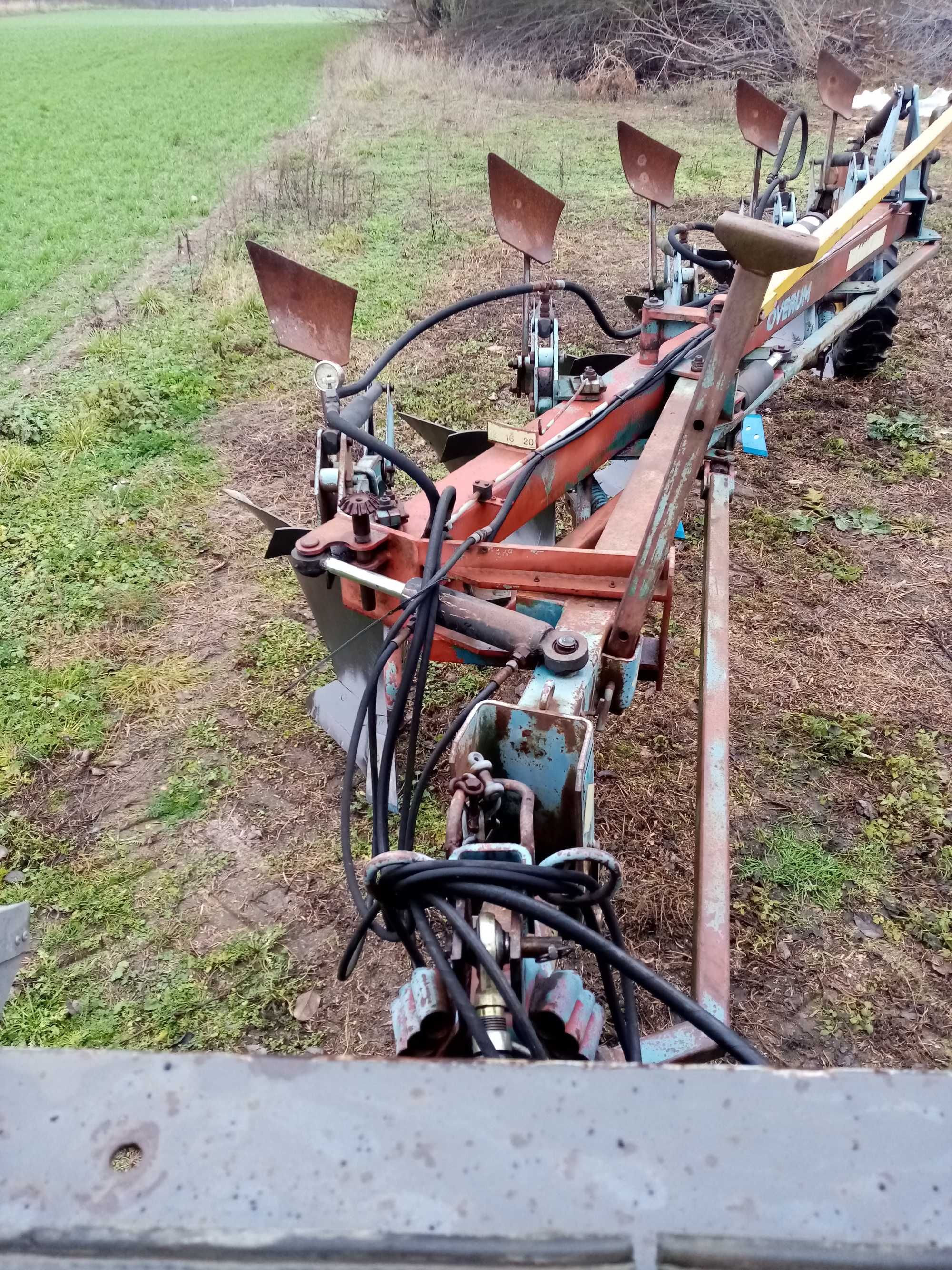Pług Overum Półzawieszany Vario Non Stop 5 skibowy