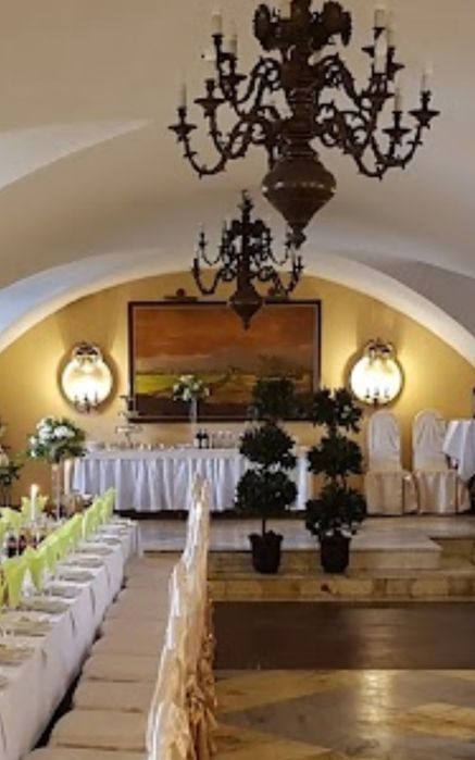 Duży, piękny obraz z Ratusza w Brzegu, pt. "Panorama Brzegu"