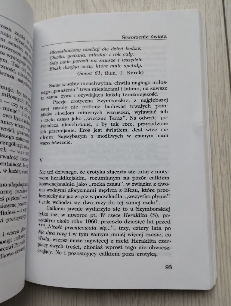 Balbus, "Świat ze wszystkich stron świata. O Wisławie Szymborskiej".