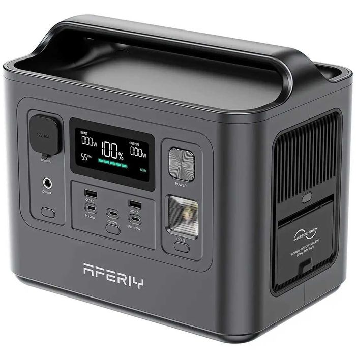 Зарядная станция Aferiy AF-P010, 800 Вт, 512 Вт*ч UPS, ДЖБ