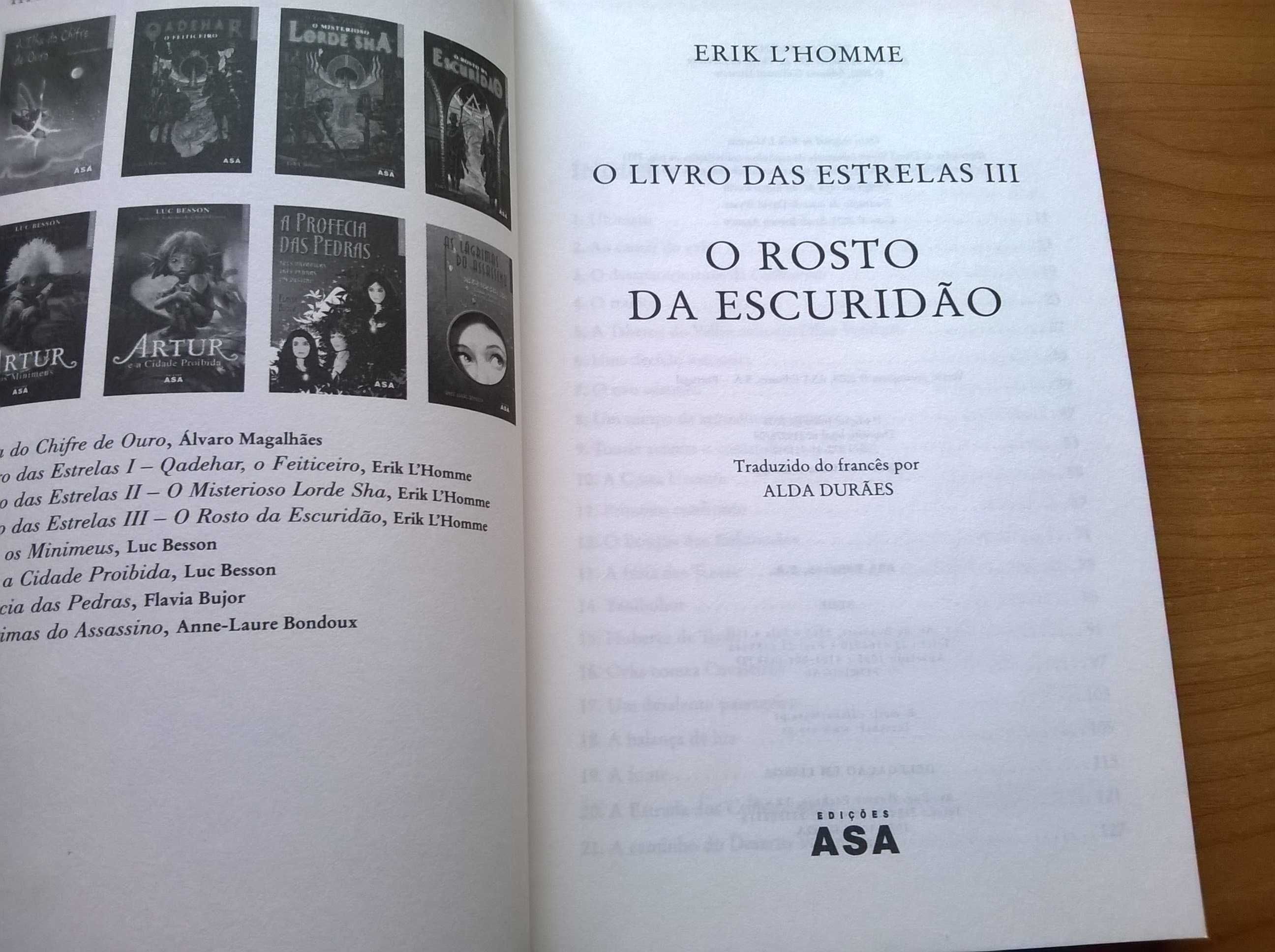 O Rosto da Escuridão (1.ª ed.) - Erik L'Homme