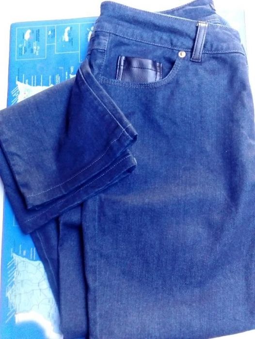 Jeans direitos, T.38, Laura Clément by La Redoute