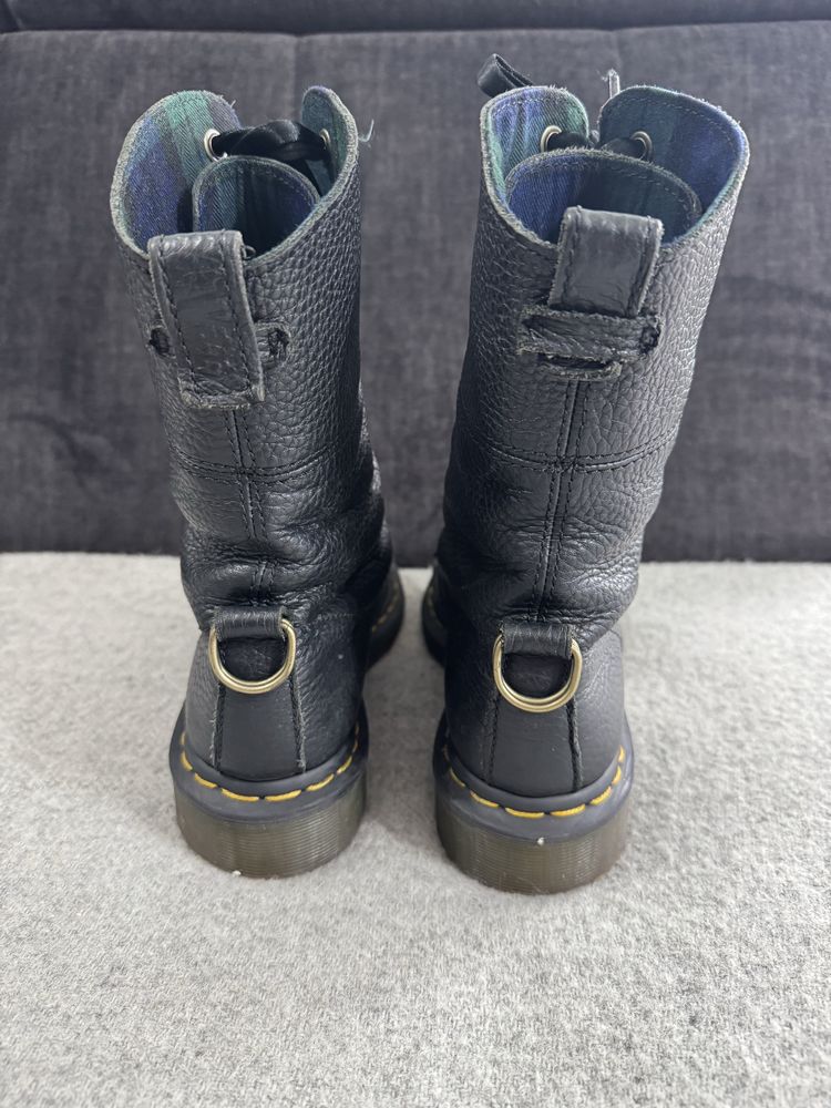Dr. Martens Aimilita Leather 9 eye glany boots buty skórzane botki 38