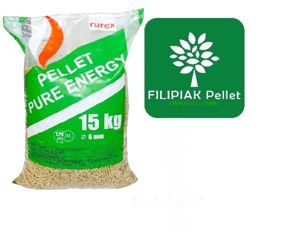 Pelet RUREX A1 EN+ 6 mm Filipiak Pellet