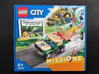 LEGO City 60353 Misja ratowania dzikich zwierząt Animal Rescue Mission