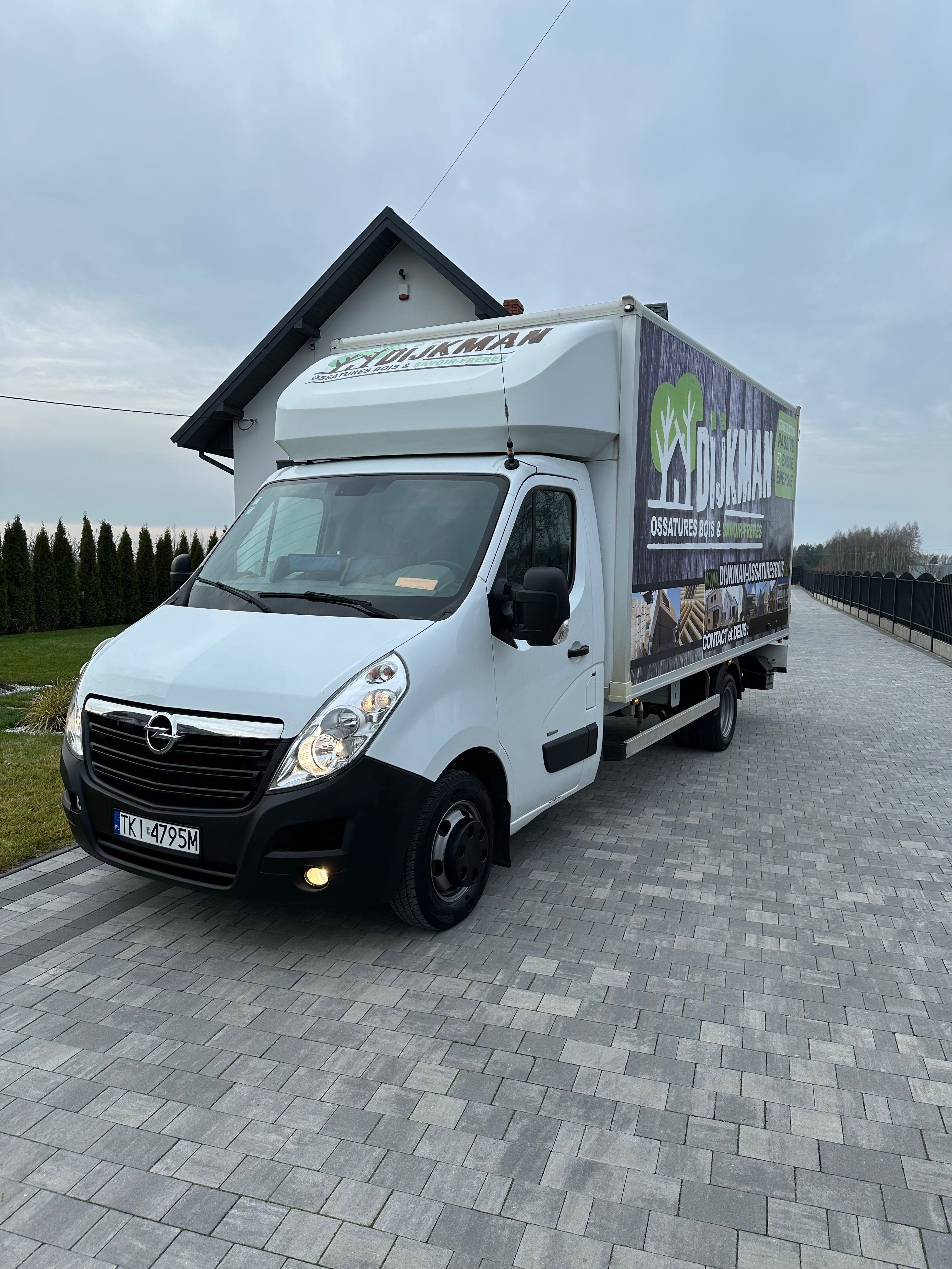 Opel Movano  Bkiźniak 2.3 160Km kontener + winda