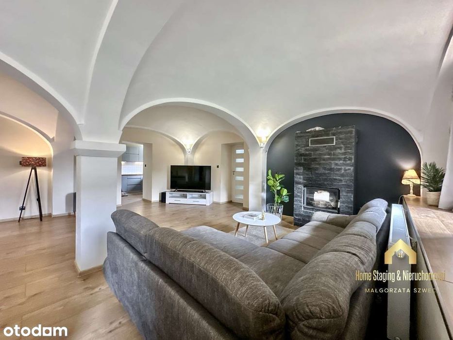 NOWA CENA!Dom w zab. bliźniaczej z garażem wolnostojącym i lokalem