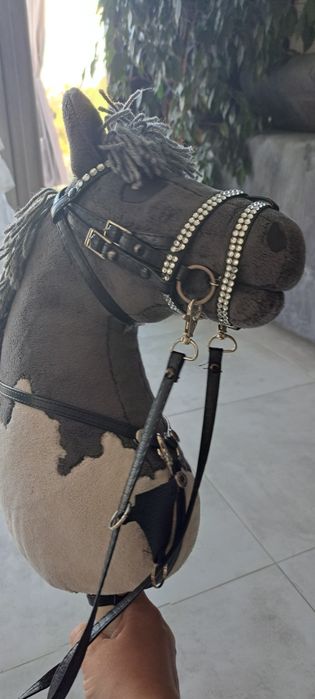 Hobby horse szaro- biały