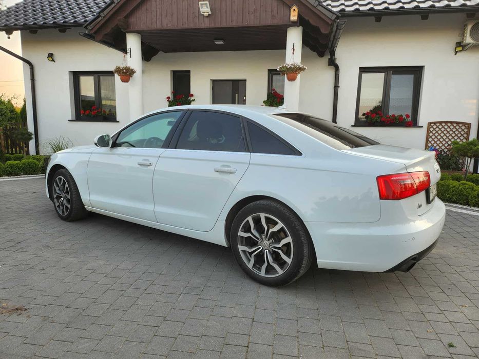 Audi a6 c7 2.0 sedan Biała Piękna 2012r zamiana