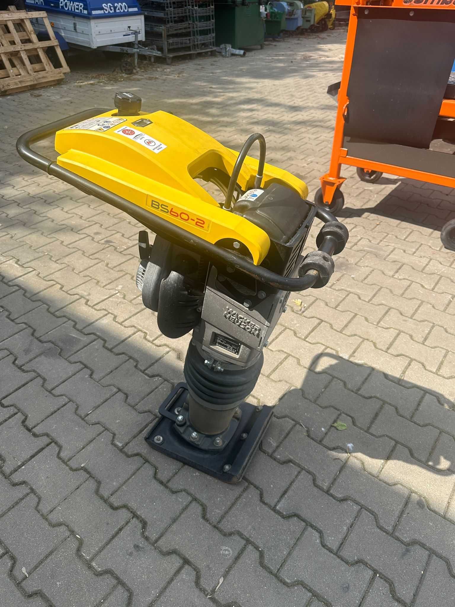 Ubijak Stopa Skoczek Wacker Neuson BS 60-2 11 Jak nowy 5h R.2023