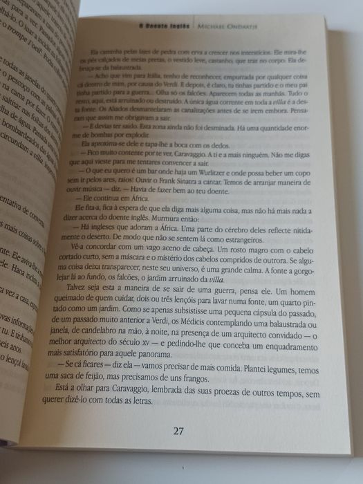 O doente ingles - Ondaatje