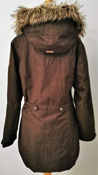 ICEPEAK - Damska Parka Kurtka Zimowa membrana ICE Tech M/L jak Nowa