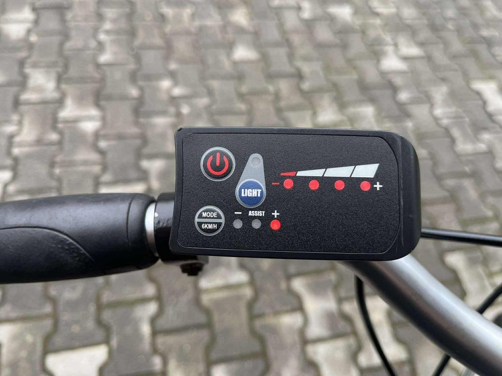 Rower elektryczny Pegasus Alu e-power, koła 28 cali, bardzo dobry stan