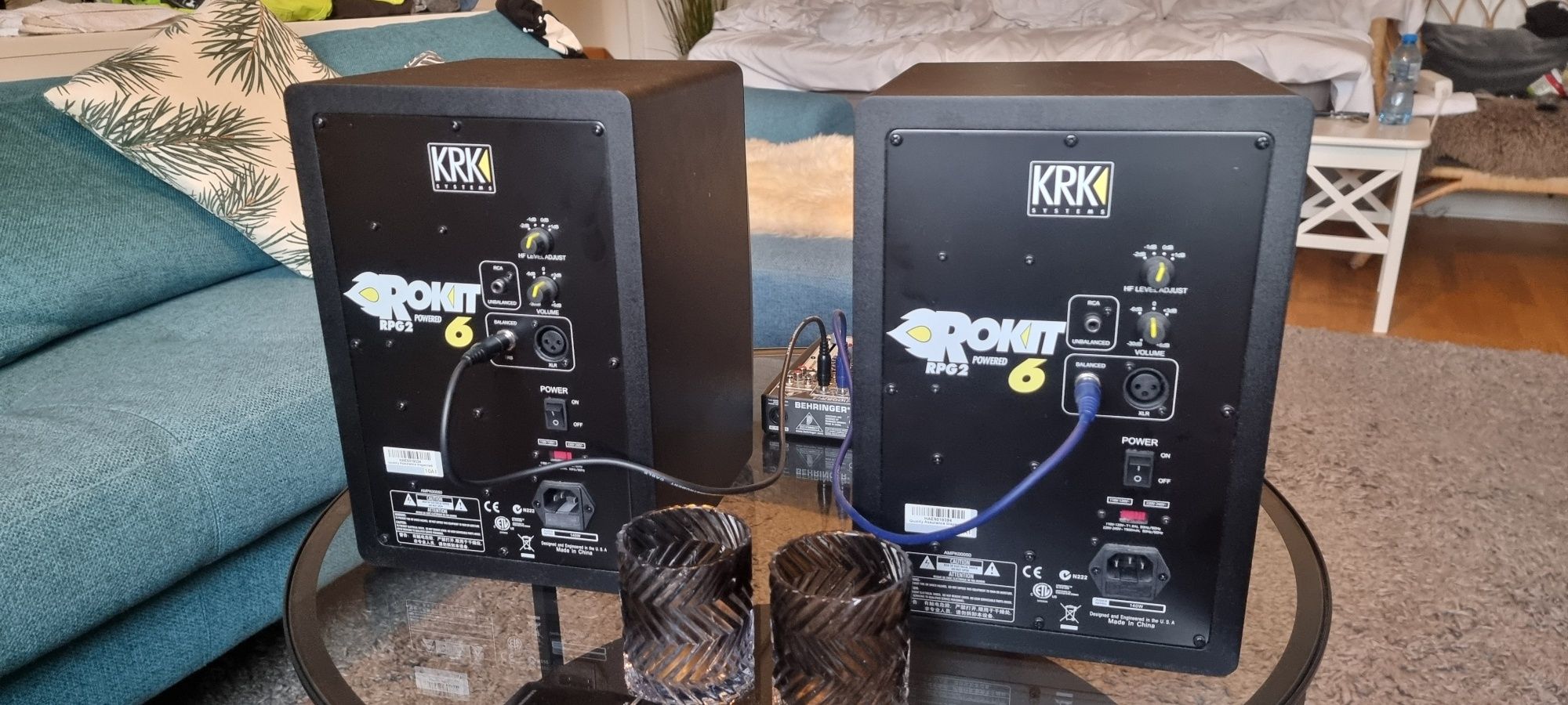 KRK Rokit 6 rpg2 Głośniki aktywne praktyczie nowe POLECAM