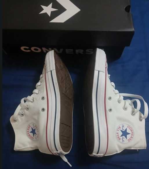 All Star Converse ténis bota 41 BRANCO - NOVOS na CAIXA - ORIGINAIS