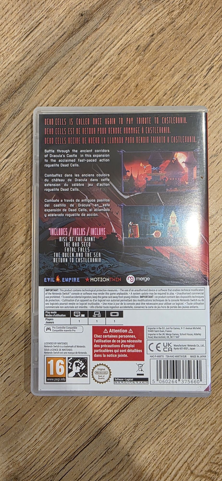 Dead Cells Castlevania Nintendo Switch