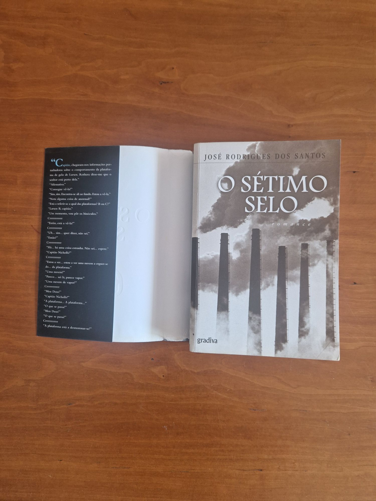 Romance "O Sétimo Selo:, José Rodrigues dos Santos