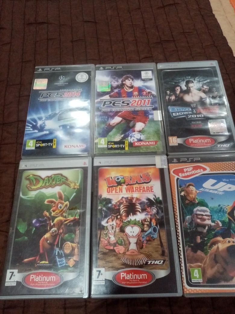 Jogos PSP e ps2.