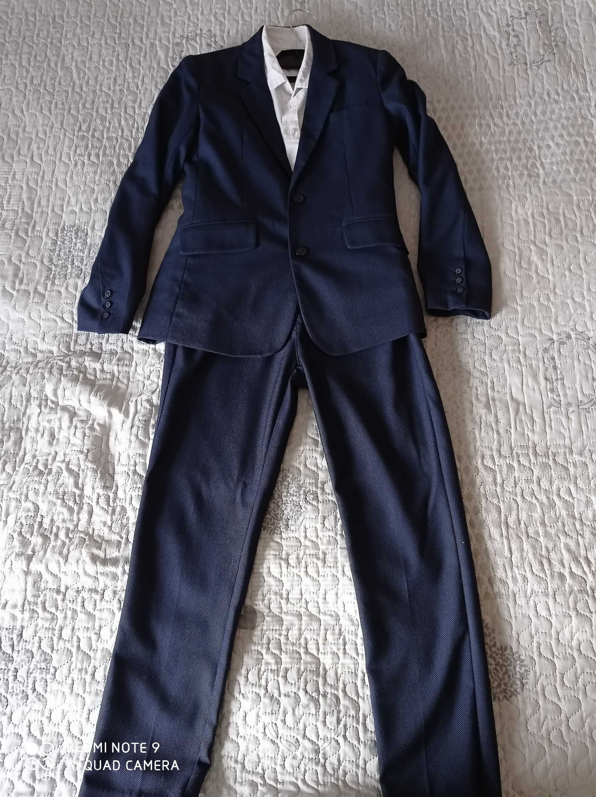 Garnitur chłopięcy, komunijny Reserved 140 cm,koszula,buty