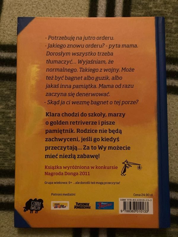 książka klara proszę tego nie czytać marcin wicha